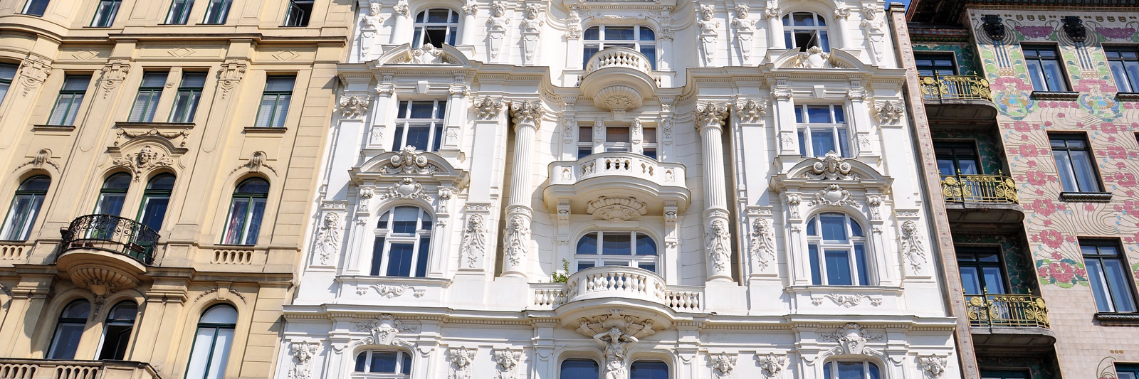 a building with many windows